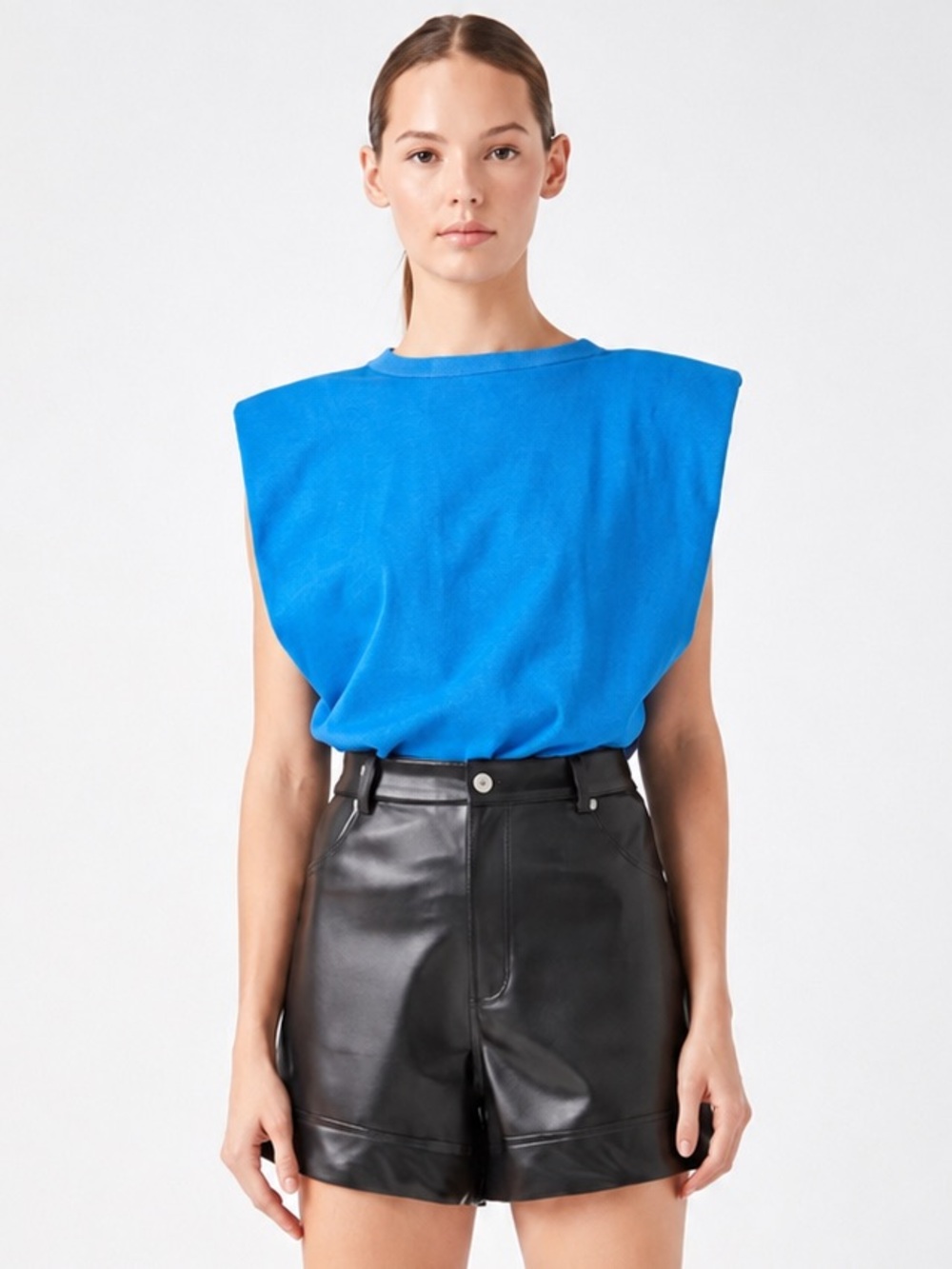 SHOULDER PAD SHIRT